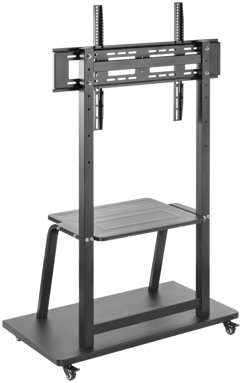 SOPORTE SUELO AISENS ECO RUEDAS BANDEJA DVD MONITOR/TV 150KG 37-100 - detalle