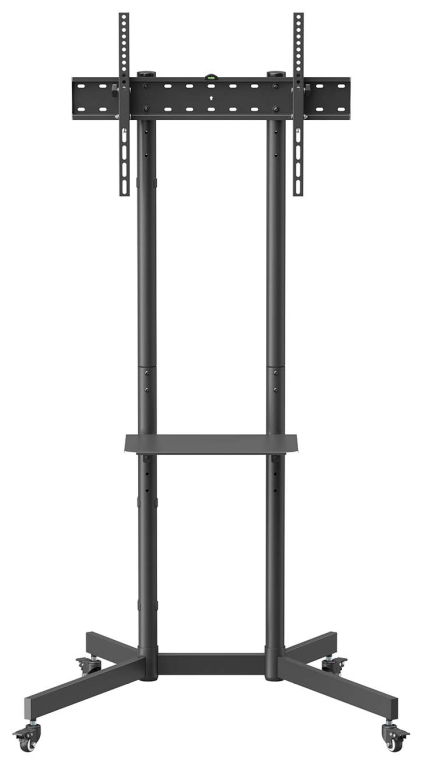 SOPORTE SUELO AISENS RUEDA BANDEJA DVD MONITOR/TV 45KG 37-70 NEGRO - detalle