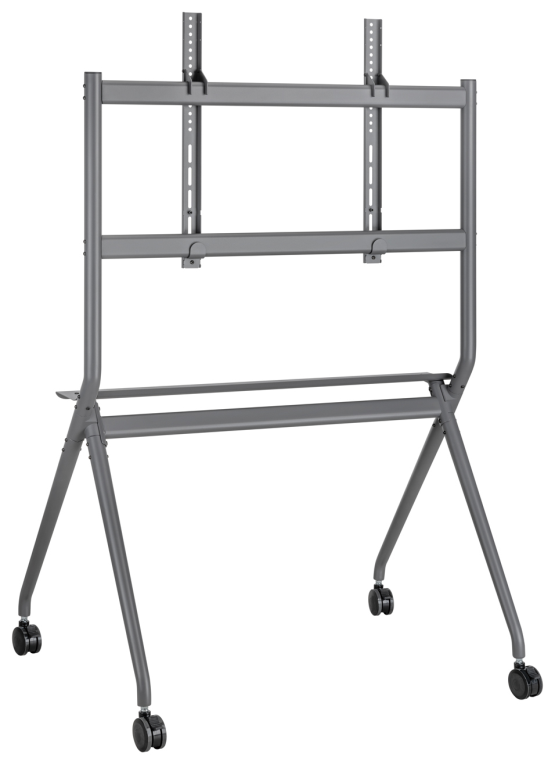SOPORTE SUELO AISENS RUEDAS BANDEJA DVD PANTALLA 120KG 50-86 - detalle