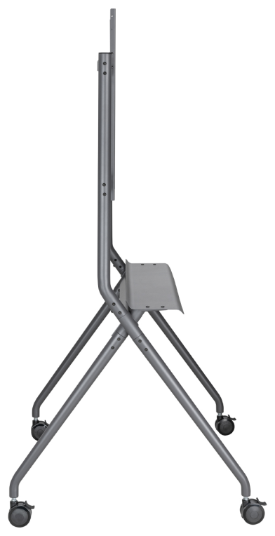 SOPORTE SUELO AISENS RUEDAS BANDEJA DVD PANTALLA 120KG 50-86 - detalle