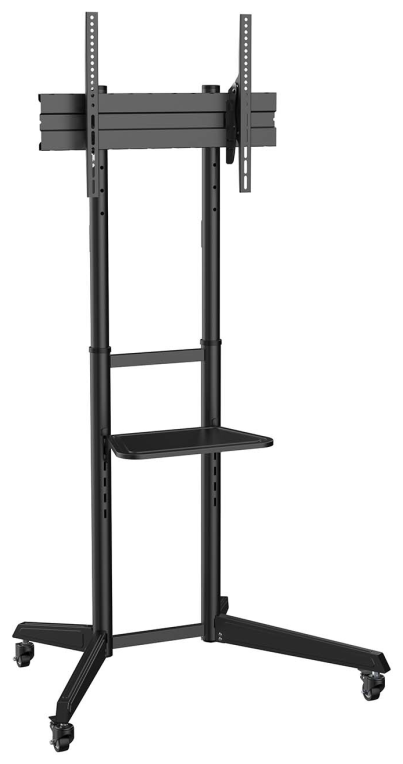 SOPORTE SUELO AISENS RUEDAS BANDEJA DVD PANTALLA 50KG 37-70 - detalle