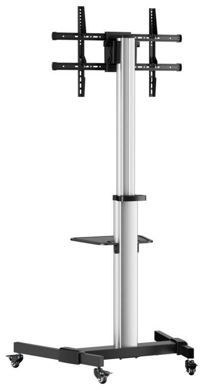 SOPORTE SUELO AISENS RUEDAS BANDEJA DVD PANTALLA 50KG 37-86 - detalle
