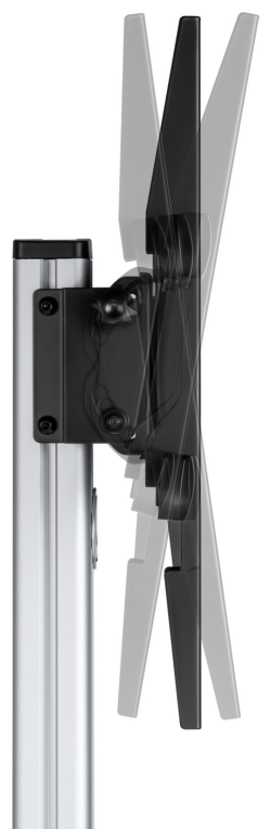 SOPORTE SUELO AISENS RUEDAS BANDEJA DVD PANTALLA 50KG 37-86 - detalle