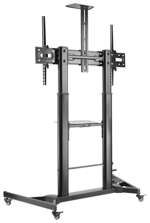 SOPORTE SUELO AISENS RUEDAS MANIVELA BANDEJA DVD CAMARA MONITOR 60-100 - detalle