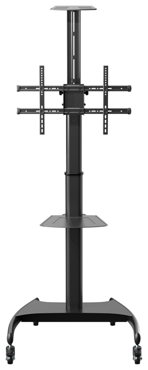 SOPORTE SUELO AISENS RUEDAS Y MANIVELA DVD CAMARA MONITOR TV 50KG 37-70 - detalle
