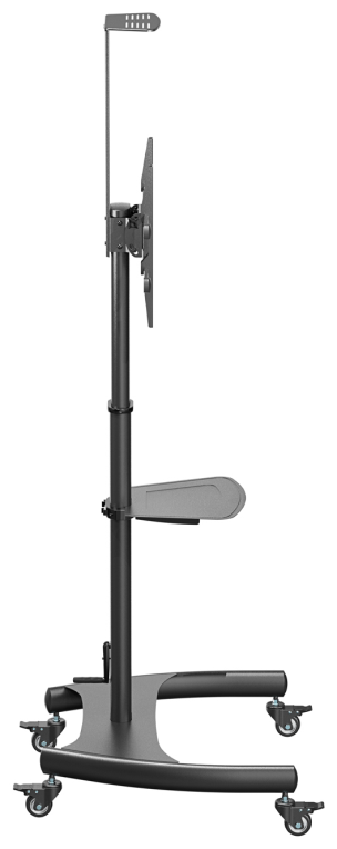 SOPORTE SUELO AISENS RUEDAS Y MANIVELA DVD CAMARA MONITOR TV 50KG 37-70 - detalle