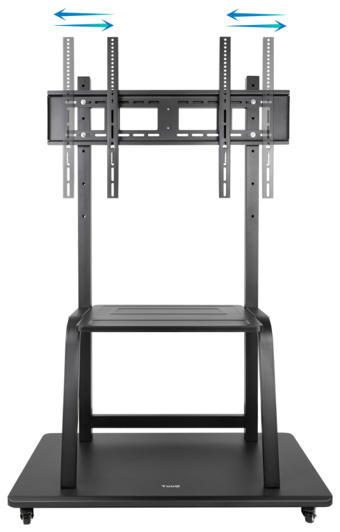 SOPORTE SUELO TOOQ RUEDAS "COLOSO" 37-100" - detalle