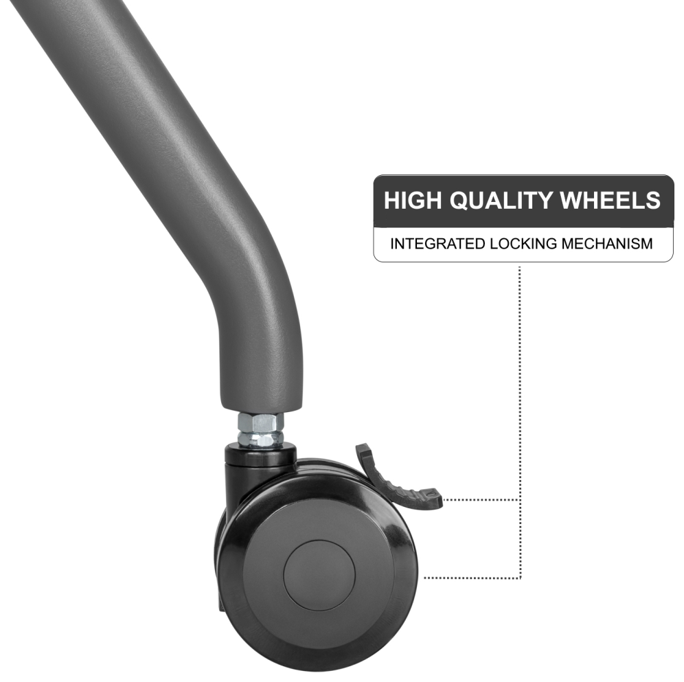 SOPORTE SUELO TV EWENT EW1542 50"-86" VESA 800X600 MAX 120KG - detalle