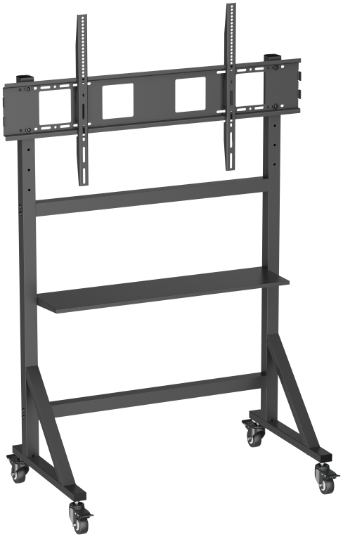 SOPORTE SUELO TV EWENT EW1584 HASTA 100" NEGRO