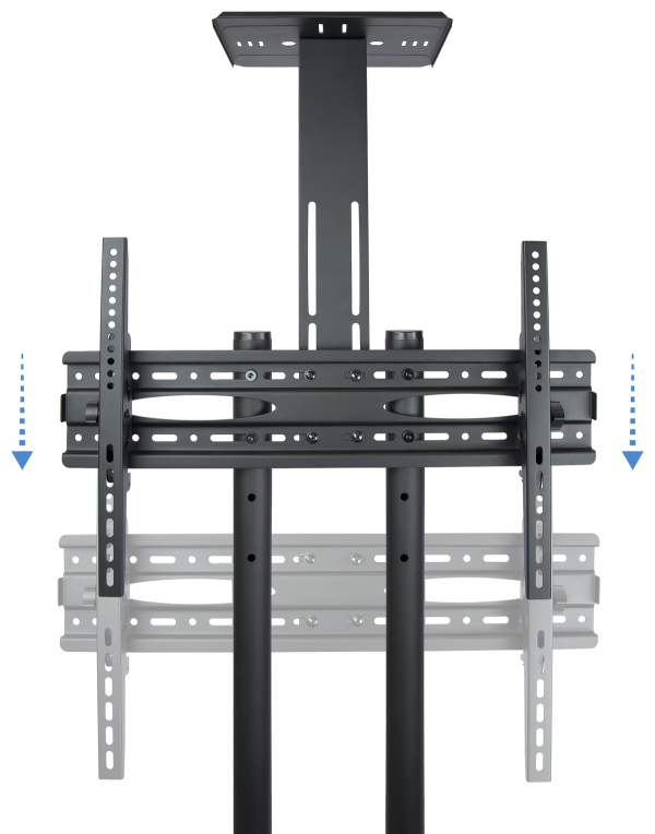 SOPORTE SUELO TV TOOQ FS1470M-B NEGRO - detalle