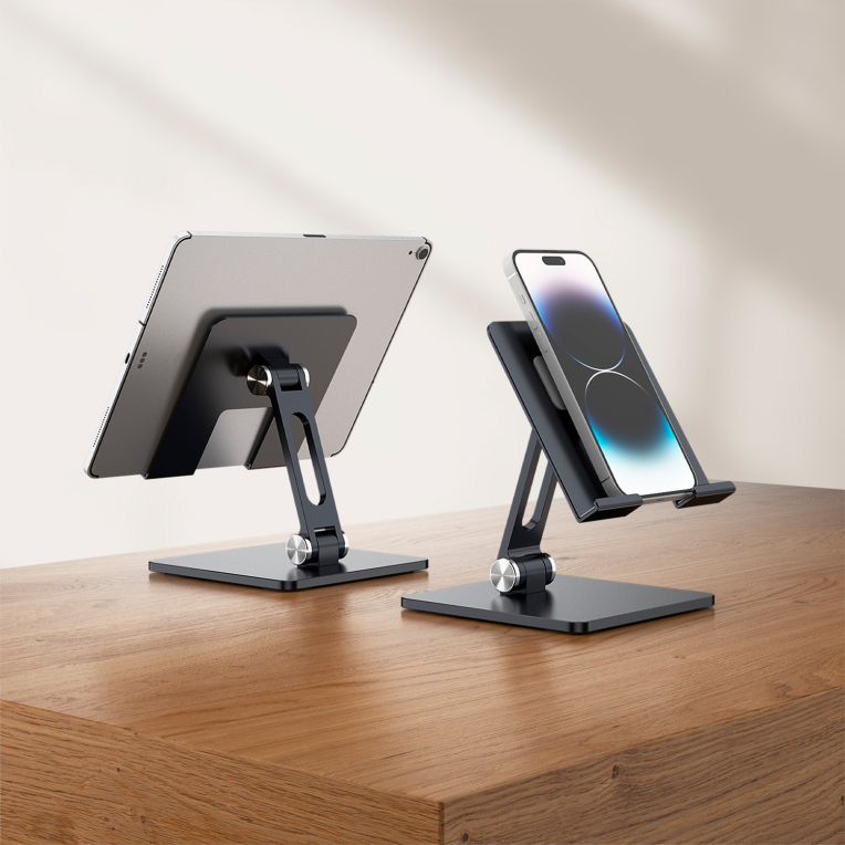 SOPORTE TABLET AISENS SOBREMESA XXL AJUSTABLE (2 PIVOTES) - detalle