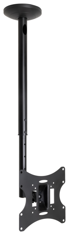 SOPORTE TECHO TOOQ GIRO 180 PANTALLAS 23-42" NEGRO