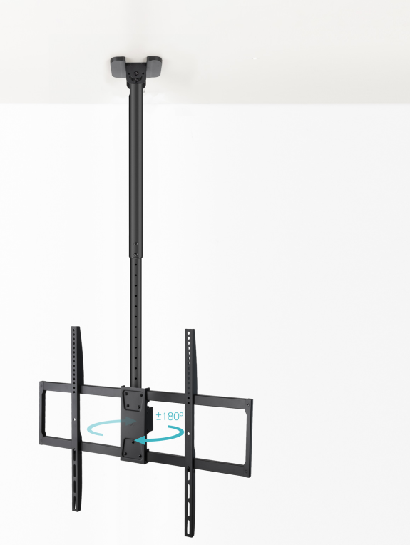 SOPORTE TECHO TOOQ LPCE11100TSLI-B 50-100" GIRATORIO INCLINABLE EXTENSIBLE NEGRO - detalle