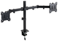 SOPORTE TOOQ MESA GIRA INCLI 2 BRAZOS 17-27" NEGRO