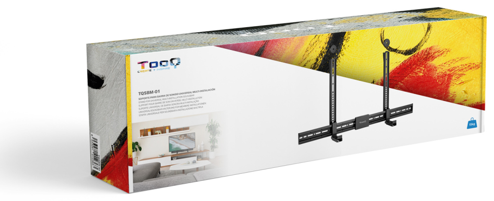 SOPORTE TOOQ PARA BARRA DE SONIDO UNIVERSAL - detalle