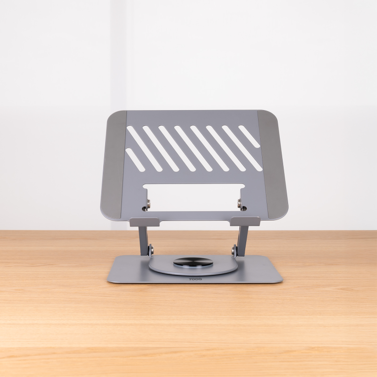 SOPORTE TOOQ PLEGABLE 360° DISPOSITIVOS 11-17", GRIS - detalle