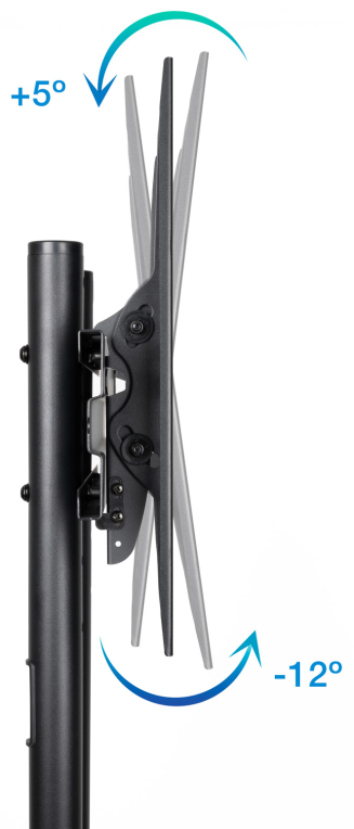 SOPORTE TOOQ SUELO RUEDAS PANTALLAS 37"-70" - detalle