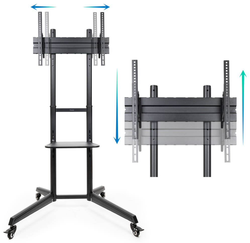 SOPORTE TOOQ SUELO RUEDAS PANTALLAS 37"-70" - detalle