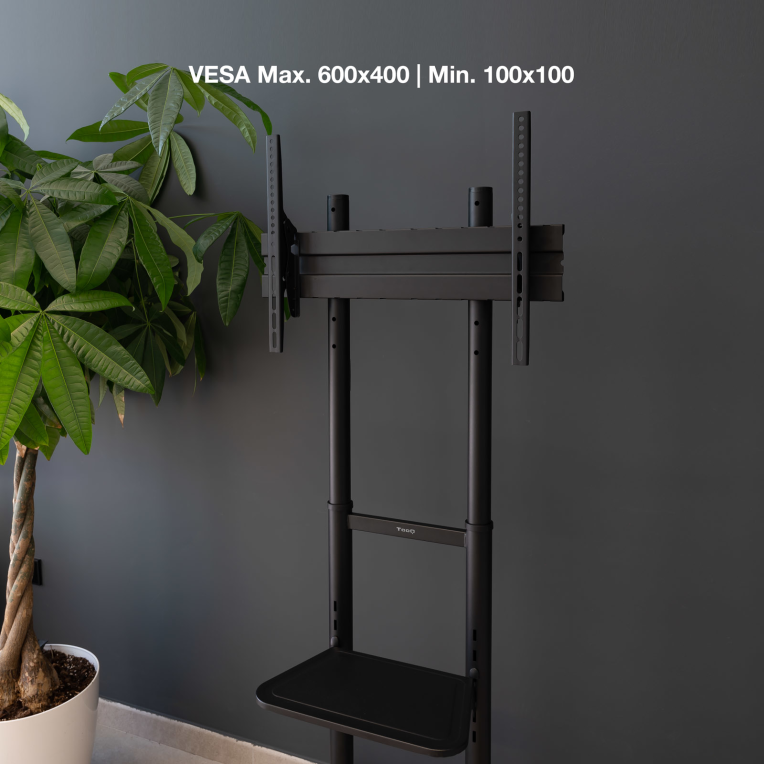SOPORTE TOOQ SUELO RUEDAS PANTALLAS 37"-70" - detalle