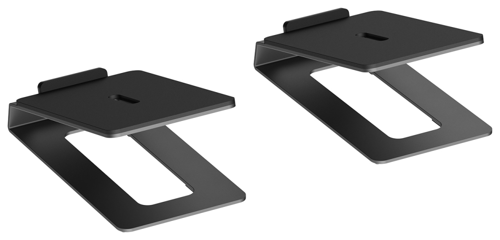 SOPORTE UNIVERSAL AISENS SOBREMESA ALTAVOCES NEGRO - detalle