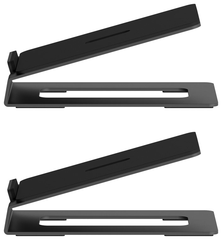 SOPORTE UNIVERSAL AISENS SOBREMESA ALTAVOCES NEGRO - detalle