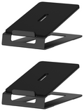 SOPORTE UNIVERSAL AISENS SOBREMESA ALTAVOCES NEGRO