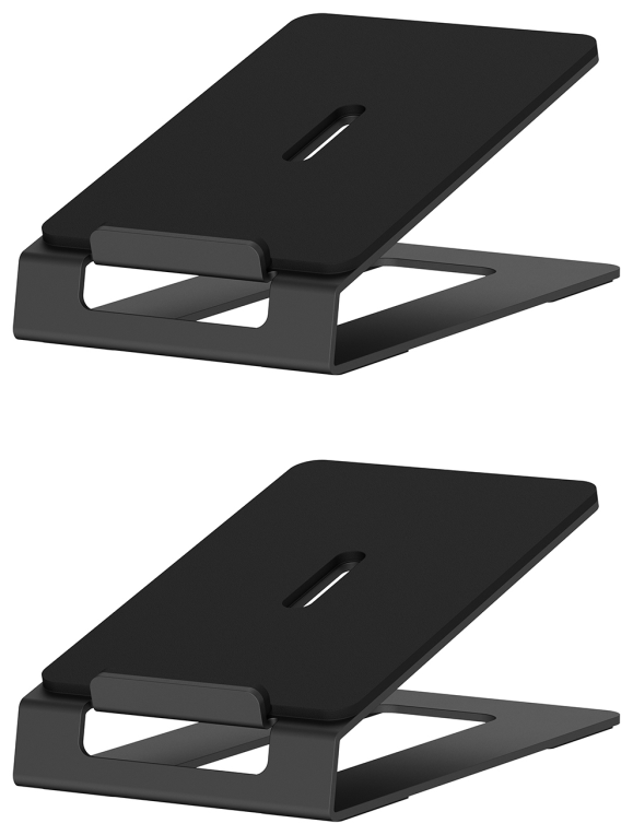 SOPORTE UNIVERSAL AISENS SOBREMESA ALTAVOCES NEGRO