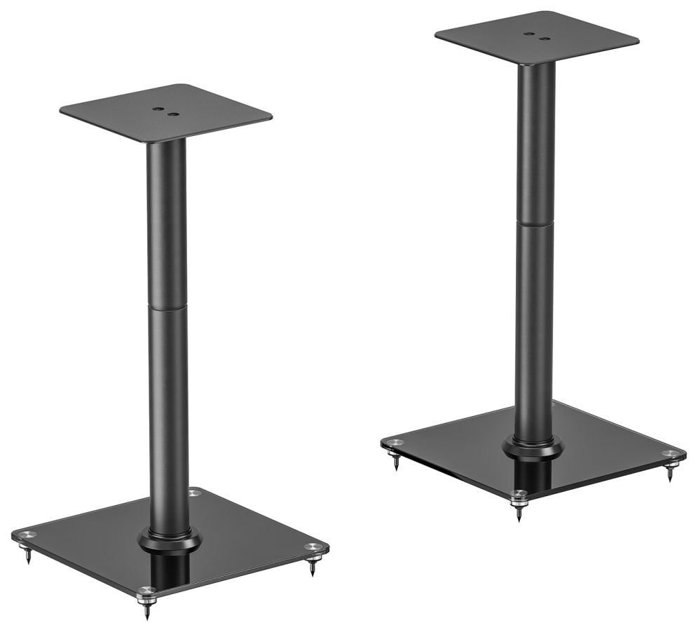 SOPORTE UNIVERSAL AISENS SUELO ALTAVOCES NEGRO - detalle