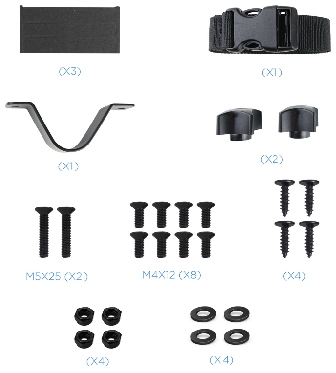 SOPORTE VESA MINI PC TOOQ TCCH0001-B NEGRO 50X50 75X75 100X100 - detalle
