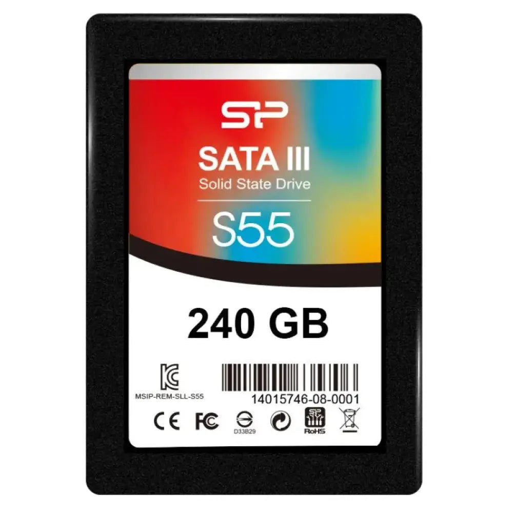 SP Slim S55 SSD 240GB 2.5" 7mm Sata3 - detalle
