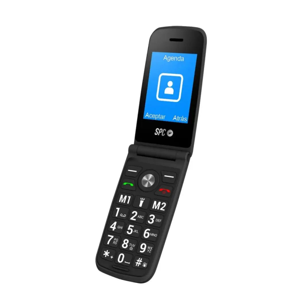 SPC 2325N Titan Telefono Movil BT FM Negro - detalle