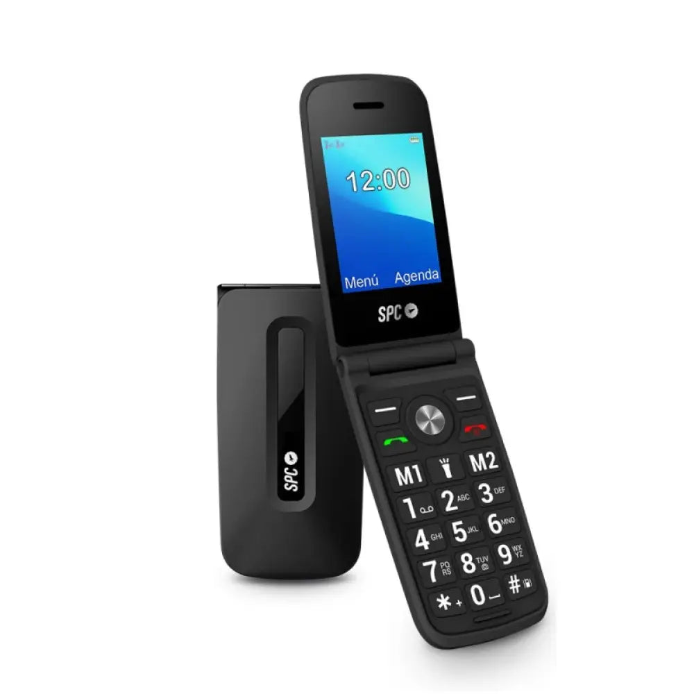 SPC 2325N Titan Telefono Movil BT FM Negro - detalle
