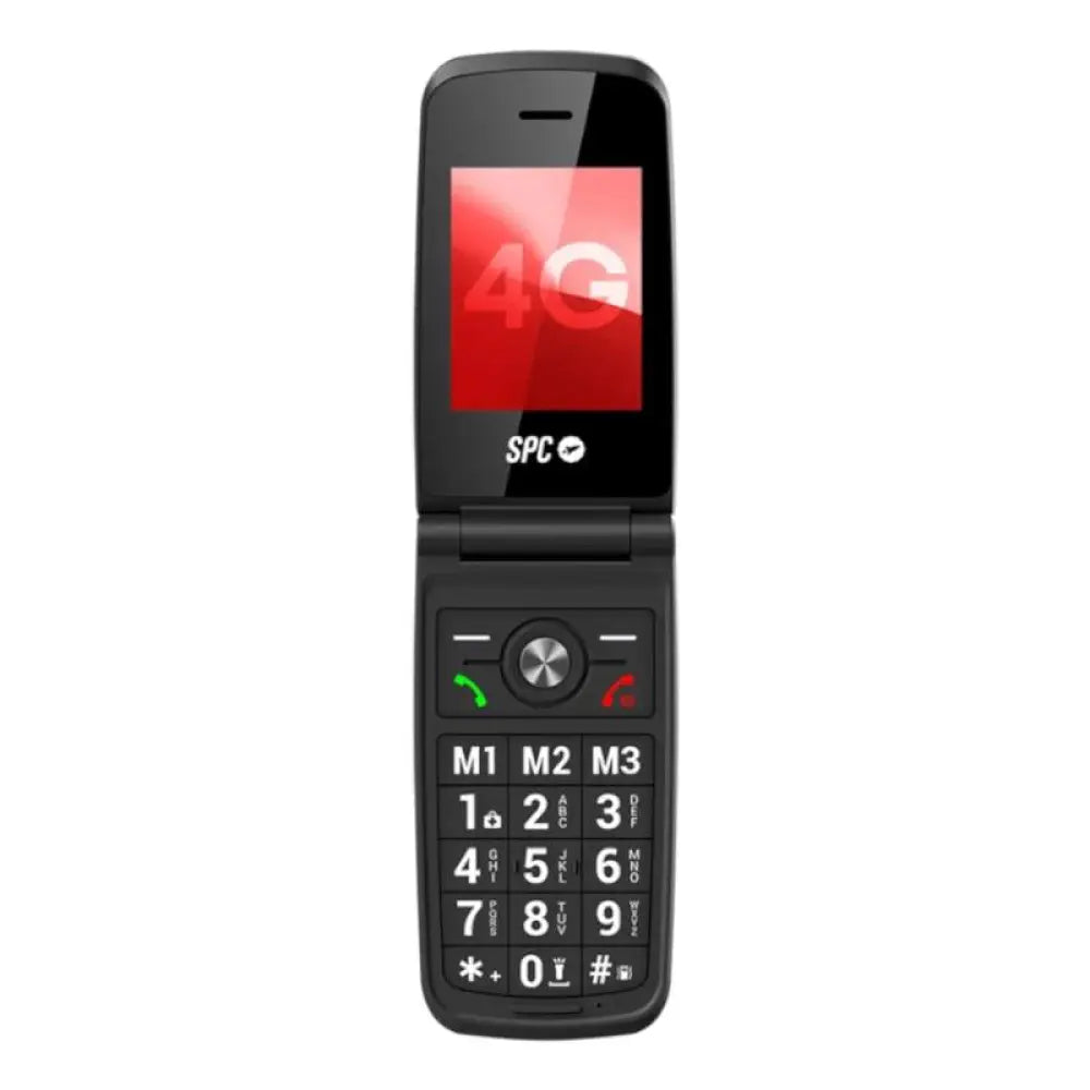 SPC 2342R Titan 4G Movil Senior 2.4" S.HELP Rojo - detalle