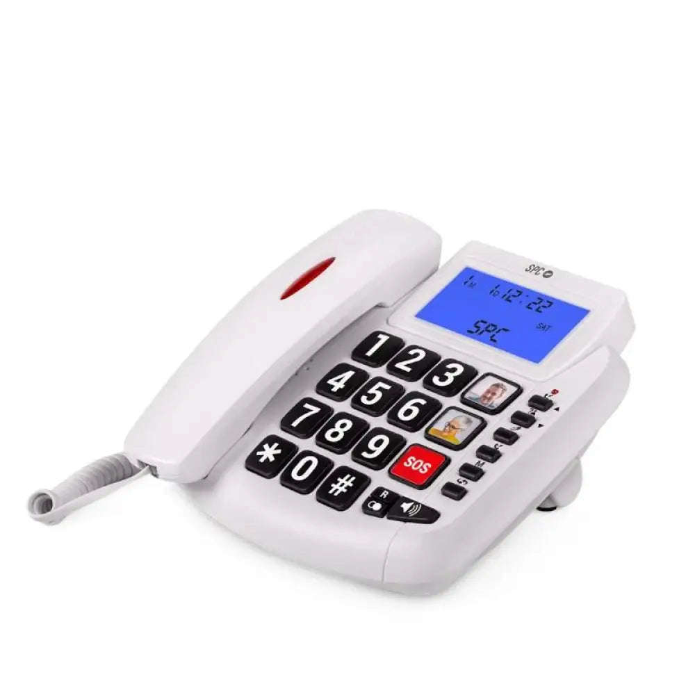 SPC 3296B Telefono CONFORT VOLUME 2 Teclas Grandes - detalle