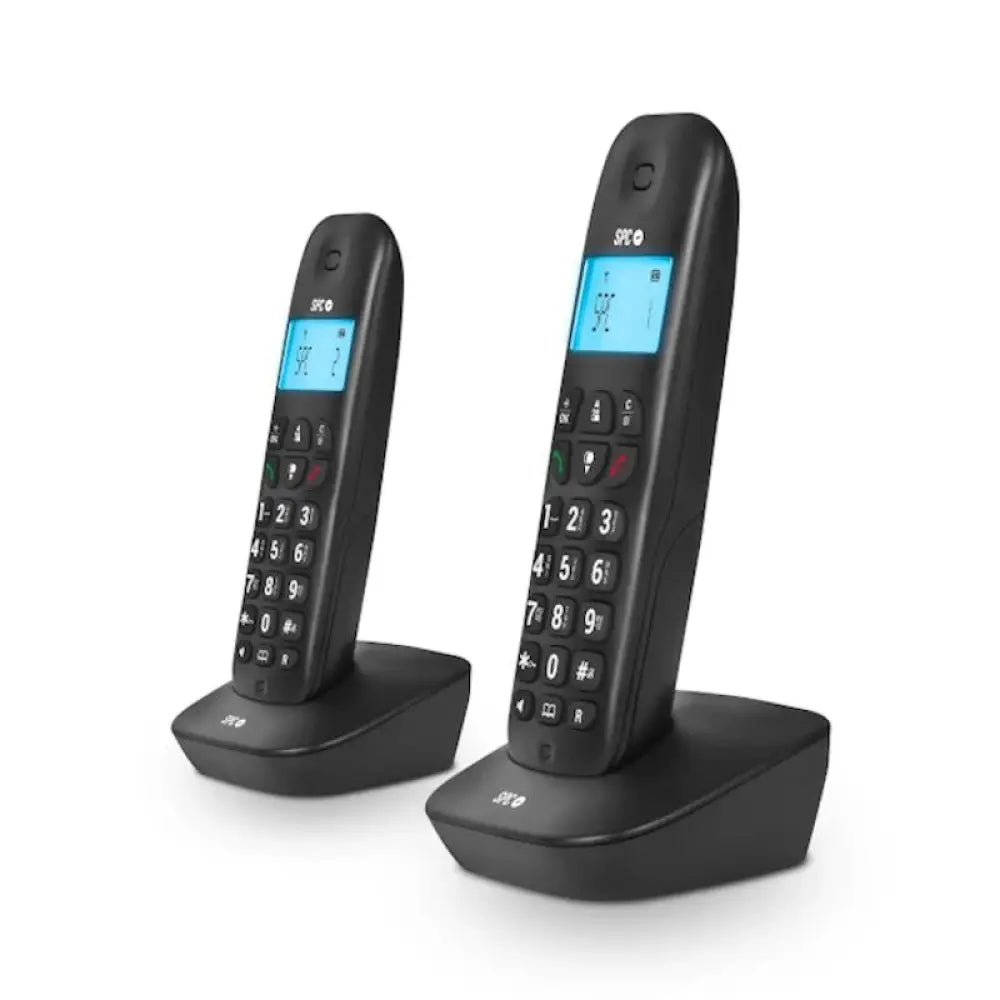 SPC 7302N Telefono DECT AIR PRO DUO Negro - detalle