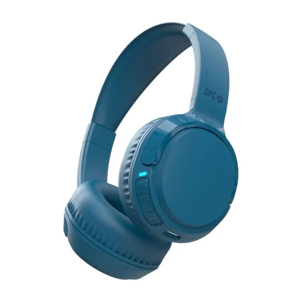 Auriculares con micrófono SPC Heron 2 Studio diadema en color Deep Sky, con diseño cómodo y calidad de sonido profesional.