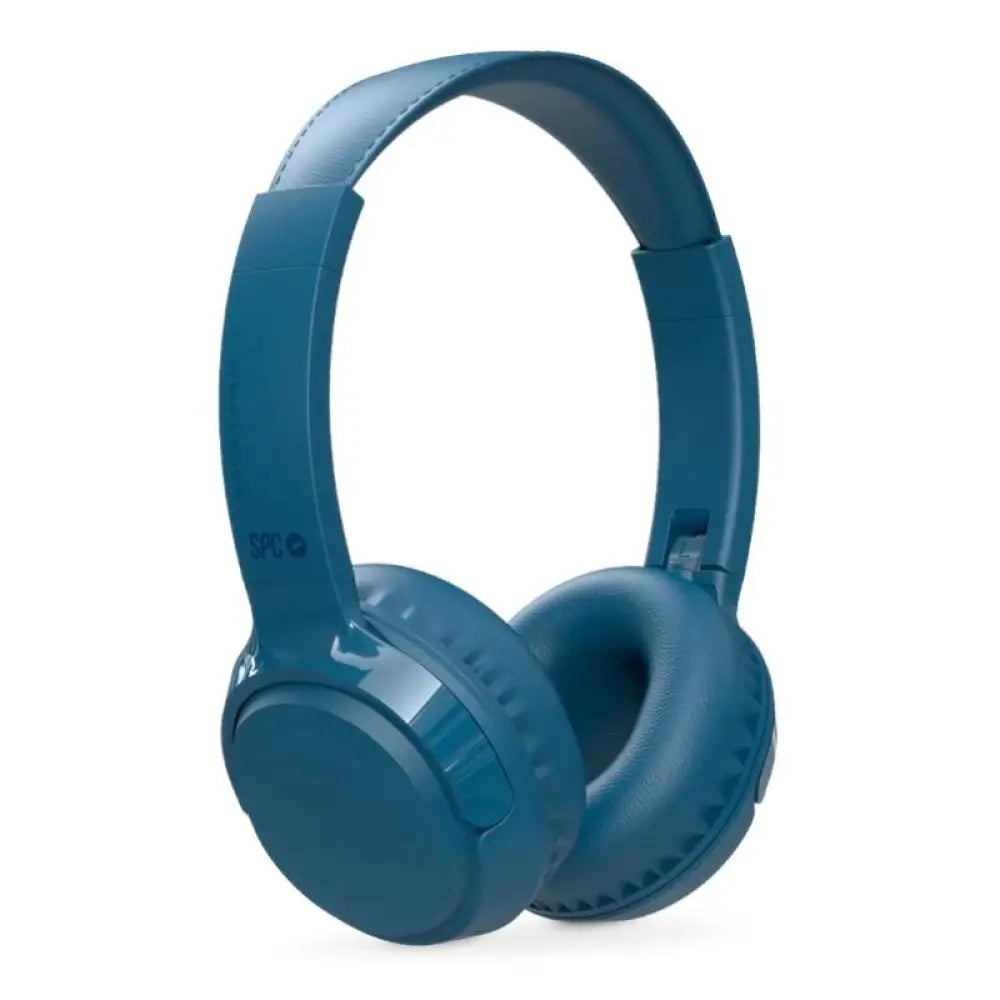 Auriculares con micrófono SPC Heron 2 Studio diadema en color Deep Sky, cómodos y ideales para audio y videollamadas.