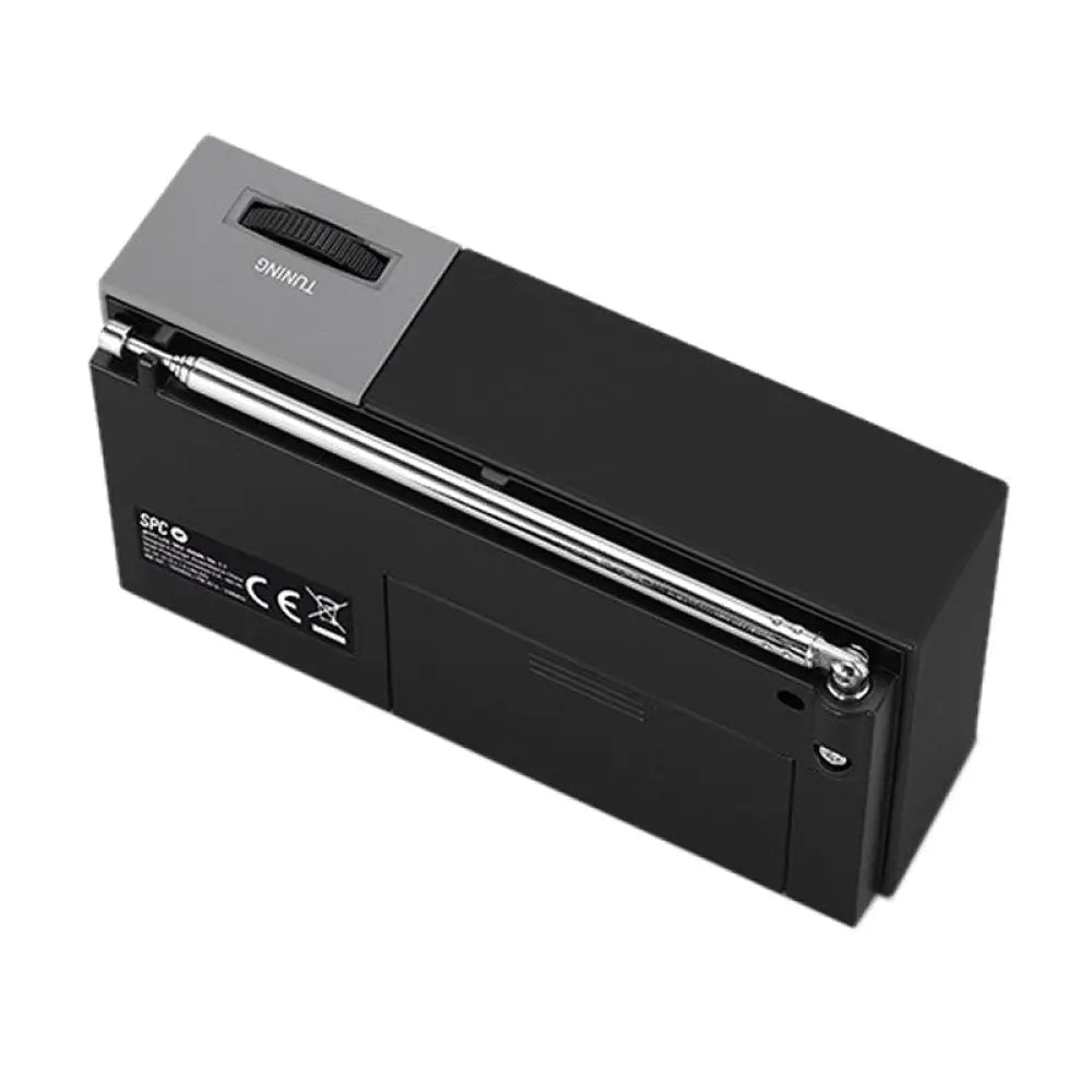 SPC Jetty Lite AM/FM Radio Gris - detalle