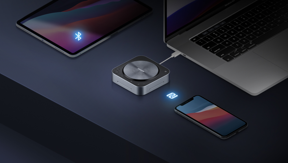 SPEAKER MAXHUB UC BM35 WIRELESS USB - detalle