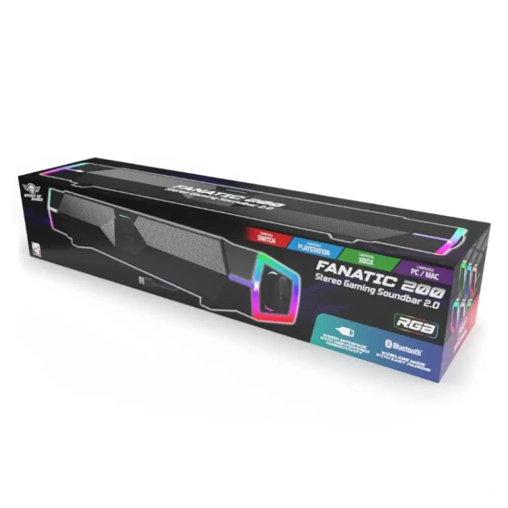 Spirit of Gamer Altavoz 2.0 FANATIC 200 - detalle