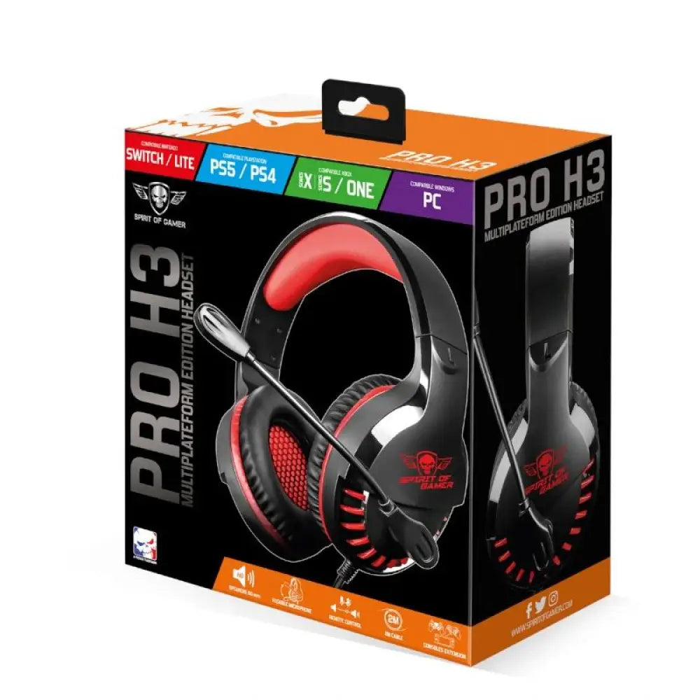 Spirit of Gamer Auricular Pro H3 PC - detalle
