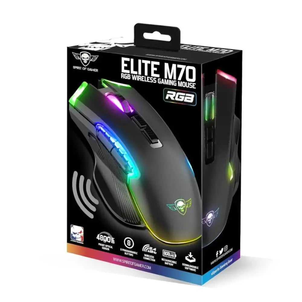 Spirit of Gamer Raton Elite M-70 - detalle