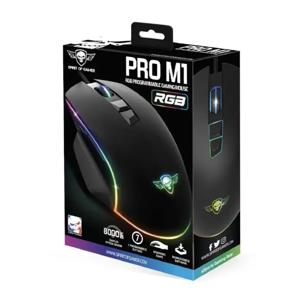 Spirit of Gamer Raton Souris Pro M1 - detalle