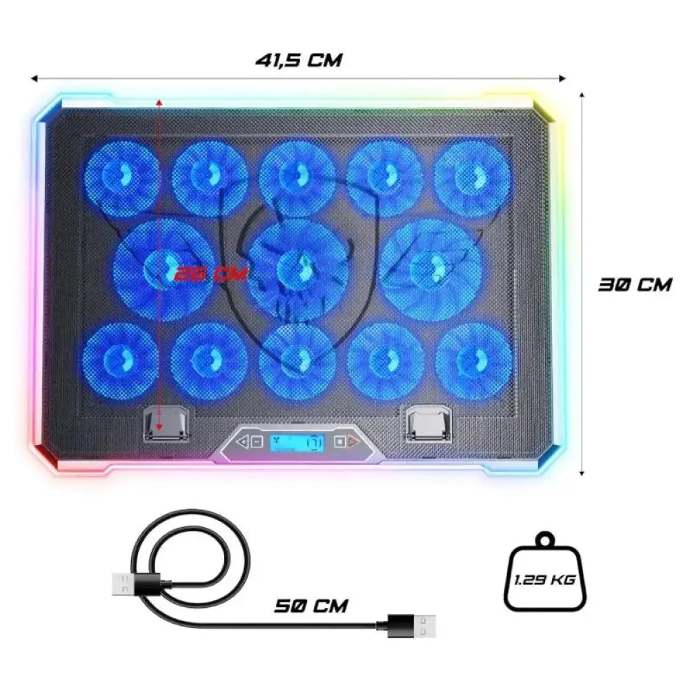 Spirit of Gamer Refrigerador Airblade 1300 10-18" - detalle