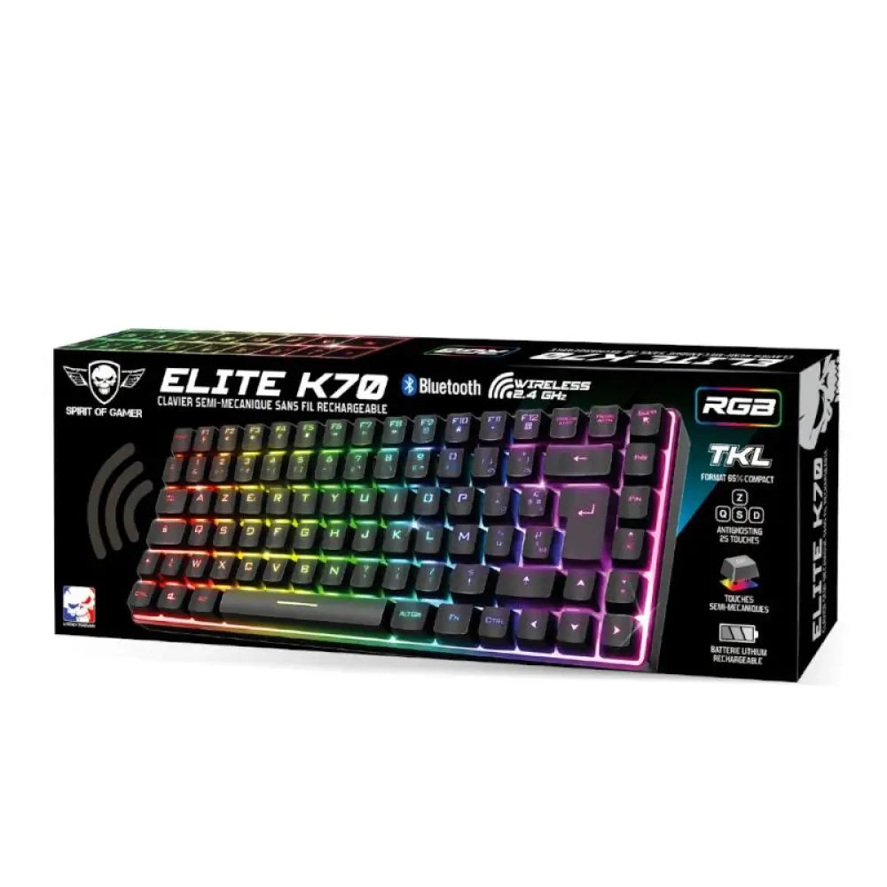 Spirit of Gamer teclado Elite k70 - detalle