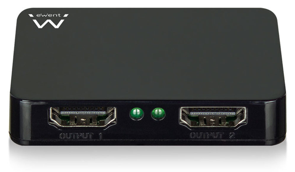 SPLITTER HDMI EWENT 4K 30HZ 1 ENTRADA 2 SALIDAS ALIMENTACION USB