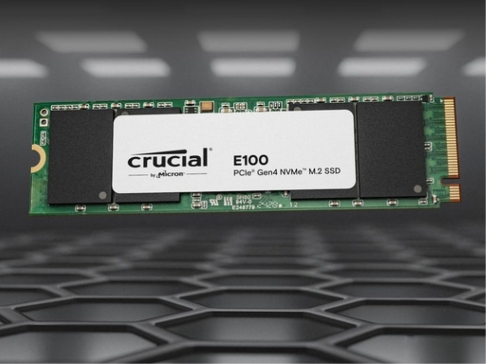 SSD CRUCIAL 480GB E100 CT480E100SSD8 PCIE M.2 NVME PCIE 4.0 X4 - detalle