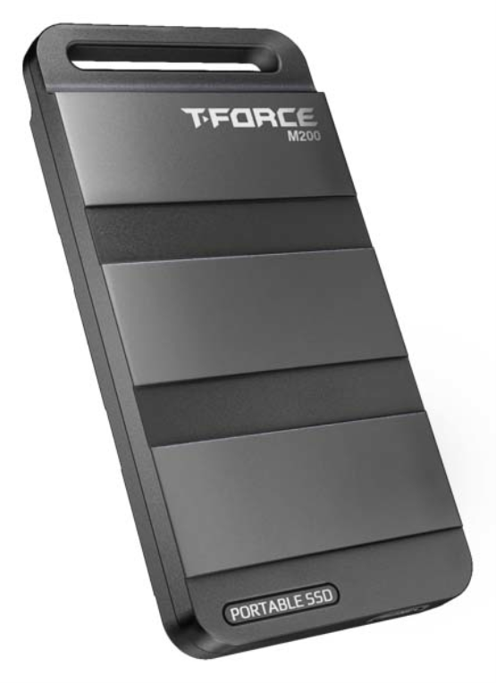 SSD EXT TEAMGROUP T-FORCE GAMING 1.8" FULL USB3.2 M200 1TB USB-C - detalle
