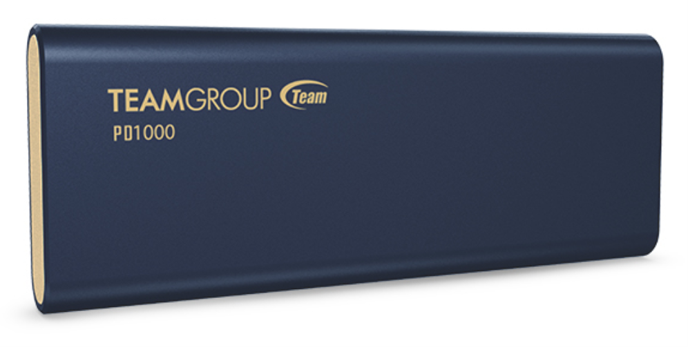 SSD EXT TEAMGROUP TEAM 1.8" FULL PD1000 1TB USB3.2 USB-C NEGRO - detalle