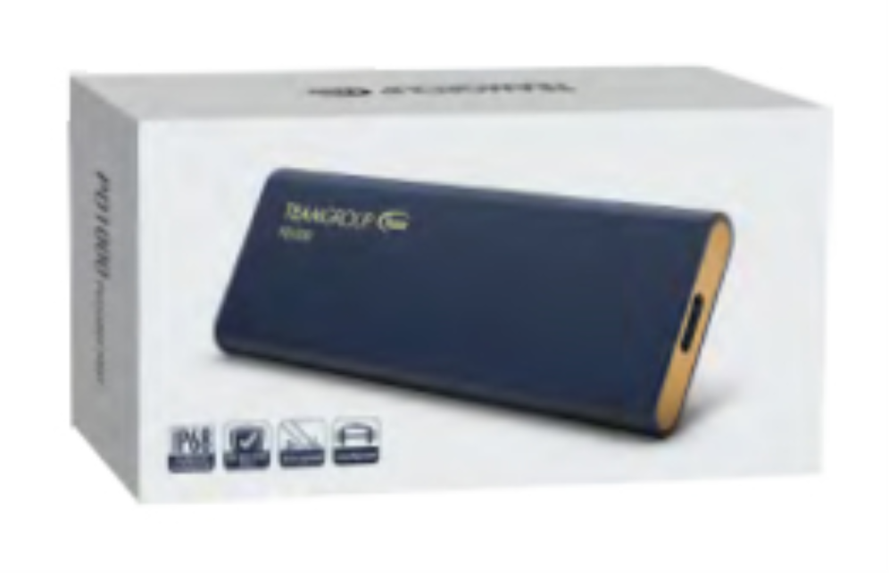 SSD EXT TEAMGROUP TEAM 1.8" FULL PD1000 512GB USB3.2 USB-C NEGRO